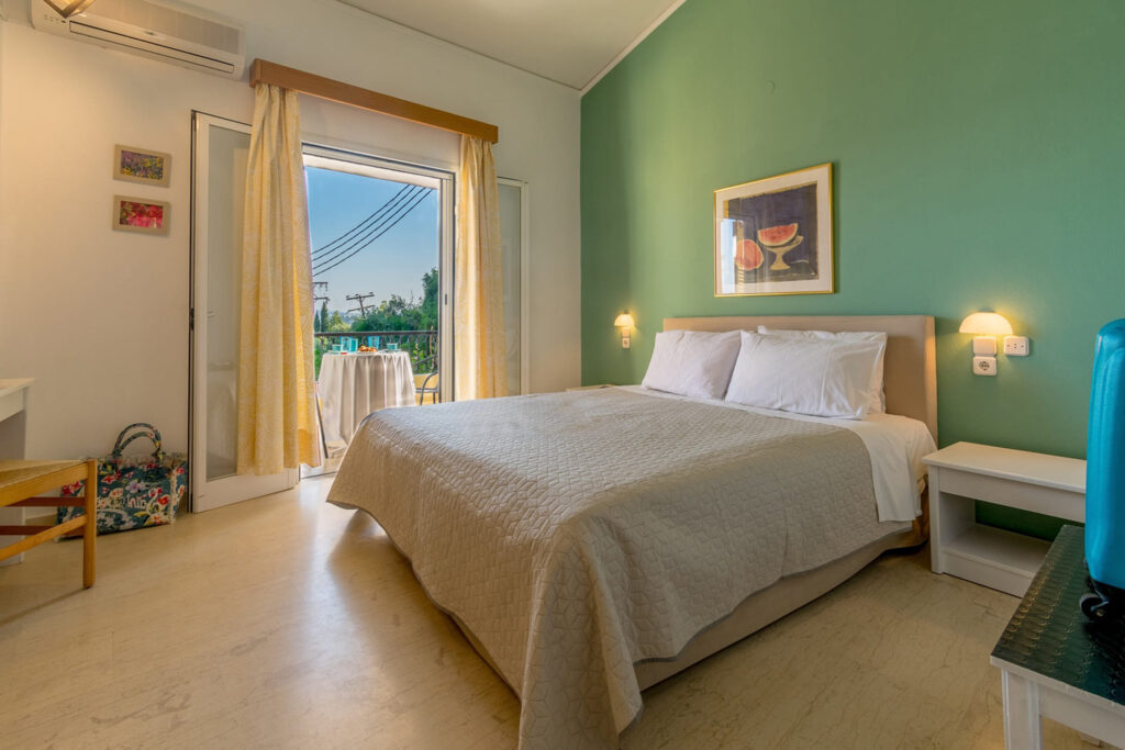 Elite Corfu: Your Serene Adults-Only Sanctuary Awaits 1 Sea View Double Room with King size bed 01