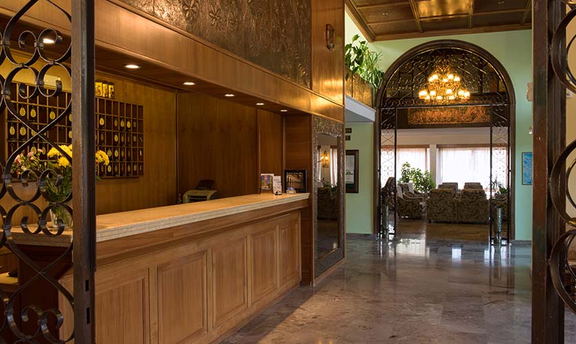 Sunset Hotel Corfu: Your Authentic Greek Escape with Breathtaking Views 1 reception corfu town hotel 2