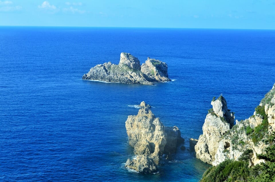 Corfu: Achilleion Palace, Palaiokastritsa, and Old Town Tour 1 corfu achilleion palace palaiokastritsa and old town tour 5