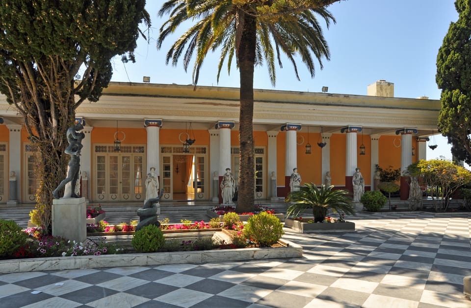 Corfu: Achilleon Palace and Kanoni Private Tour - Unveil Imperial Grandeur 2 corfu achilleon palace and kanoni private tour 5