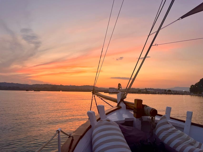 Corfu Sunset Cruise: Romantic Escape on a Traditional Wooden Sailing Yacht 1 corfu sunset cruise on a traditional wooden sailing yacht 6