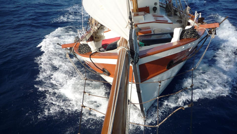 Corfu: Sunset Cruise on a Traditional Wooden Sailing Yacht 2 corfu sunset cruise on a traditional wooden sailing yacht 8