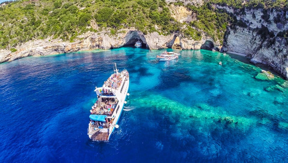 Corfu's Ionian Gem: Unforgettable Day Cruise to Paxos, Antipaxos & Blue Caves 1