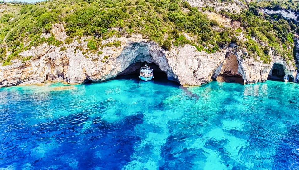 Corfu Day Cruise to Paxos, Antipaxos & Blue Caves: Your Ionian Dream Awaits! 2