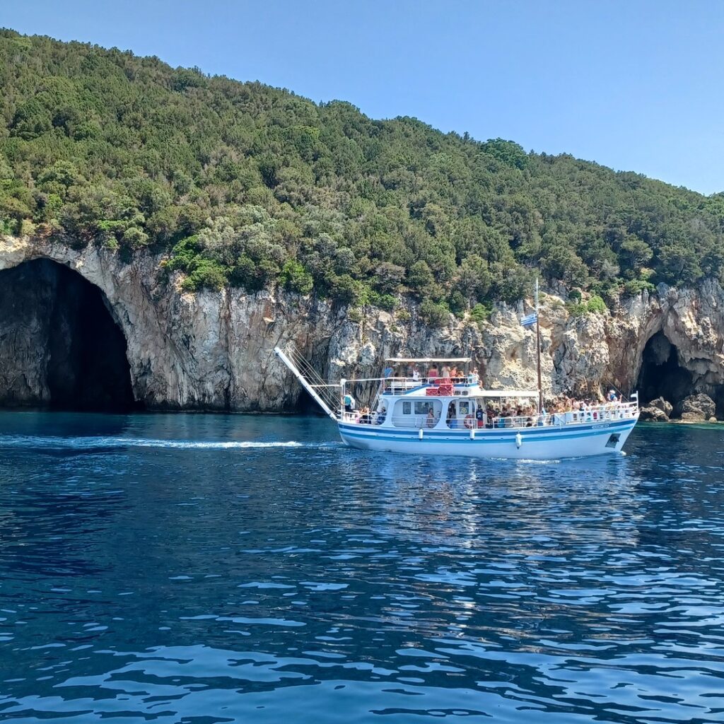 From Corfu Town: Syvota & Blue Lagoon Boat Cruise - Your Unforgettable Ionian Escape! 1 from corfu town syvota and blue lagoon full day boat cruise 5