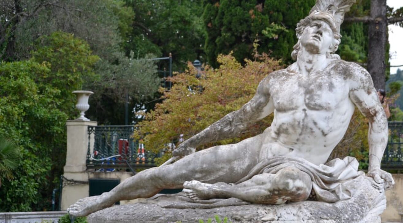 Corfu: Achilleon Palace and Kanoni Private Tour