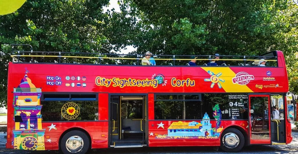 Corfu: City Sightseeing Hop-On Hop-Off Bus Tour