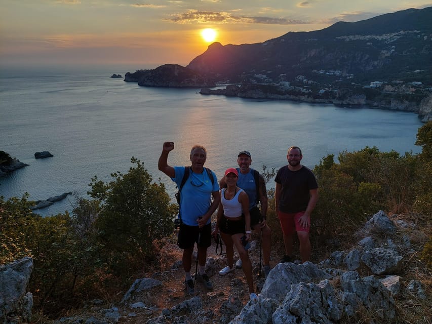 Corfu: Hiking in Olive Groves,Village,Sunset,with Swim Stop