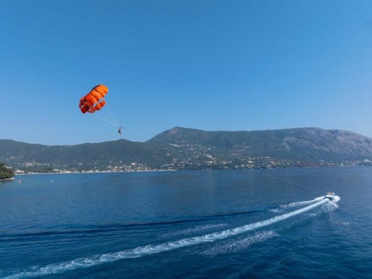 Corfu: Parasailing Adventure Near Corfu Town