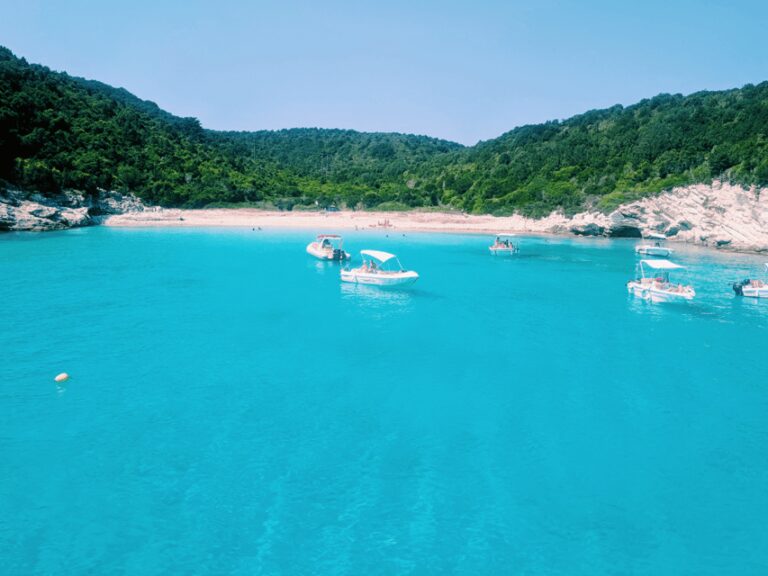 Corfu: Paxos Island Full-Day Cruise with Blue Caves