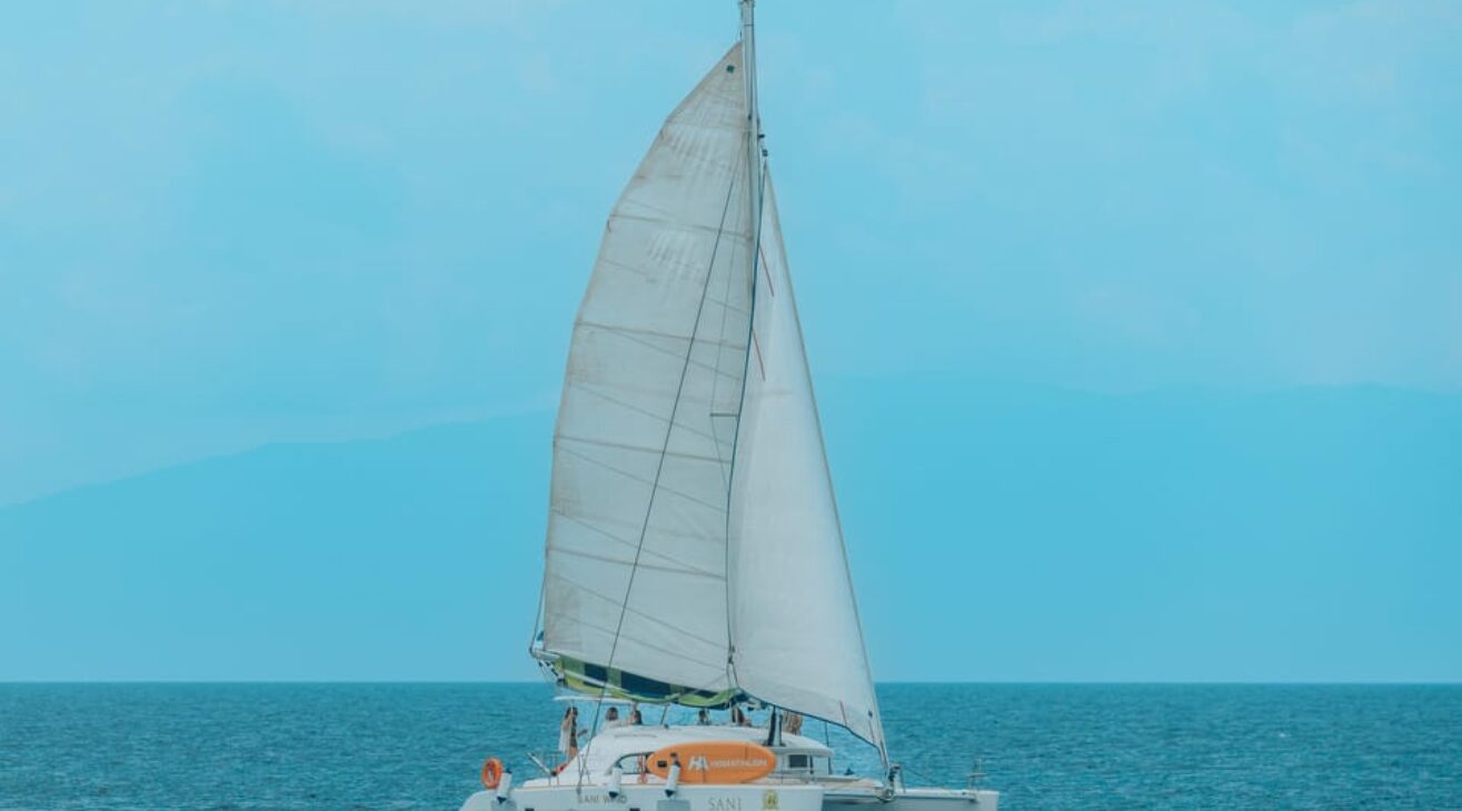 Corfu: Private Sunset Cruise with a Lagoon Catamaran