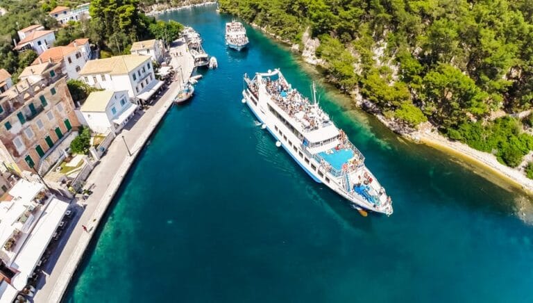 From Corfu: Day Cruise to Paxos, Antipaxos, and Blue Caves